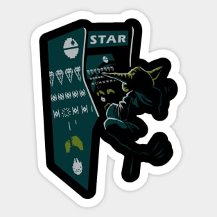 yoda game Sticker